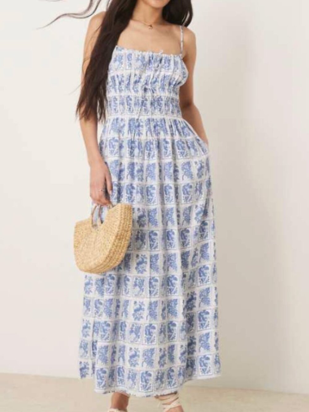 Abercrombie and Fitch Flowy Maxi Dress - Picture 1 of 3